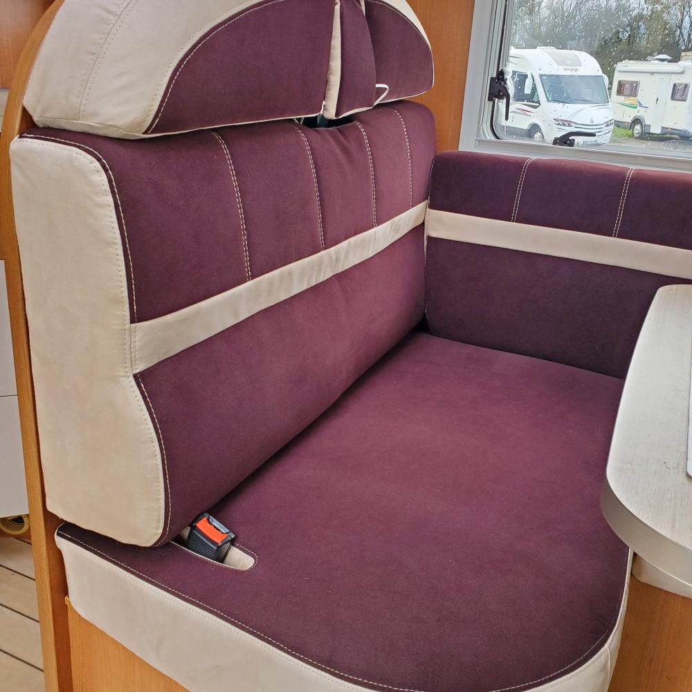 changement du skai en tissu